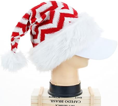 Chapéu de natal gfdfd para bebês adultos de pelúcia para o chapéu de Papai Noel para decoração de