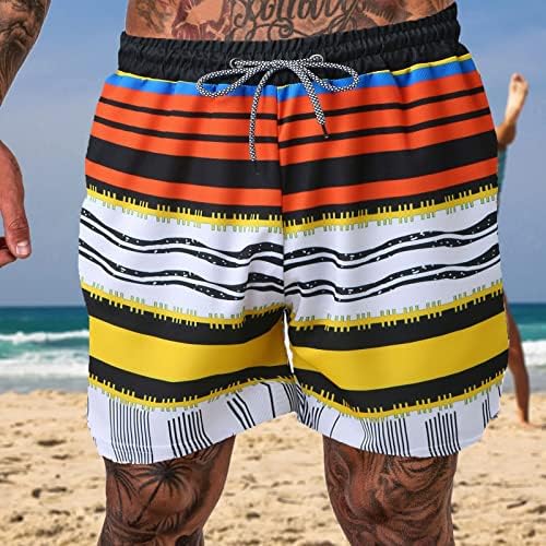 Shorts de prancha masculino tamanho 44 homens primavera e verão curto casual solto renda na praia de anfíbios