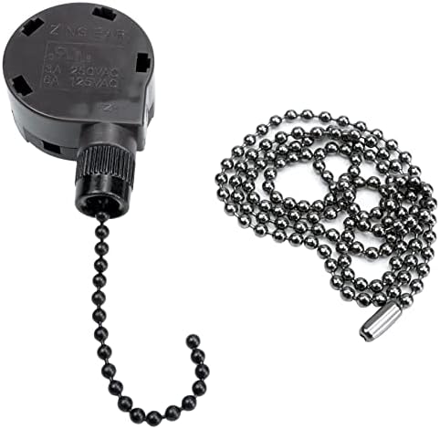 Pull Chain Switch Substitua para Zing EAR ZE-268S5 4 Velocidade 5 FIO COMPATÍVEL com o teto do ventilador