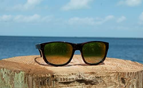 Flying Fisherman Square Duval polarizou óculos de sol com lentes ACUTINT, proteção UV, perfeita para pesca