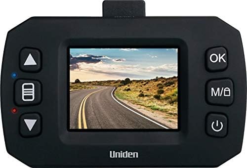 UNIDEN DC11 DASH CAM, 1080P HD, ângulo de visualização de 120 graus, tela de LCD colorida de 1,5 , gravador de vídeo automotivo com detecção de colisão G-sensor, preto