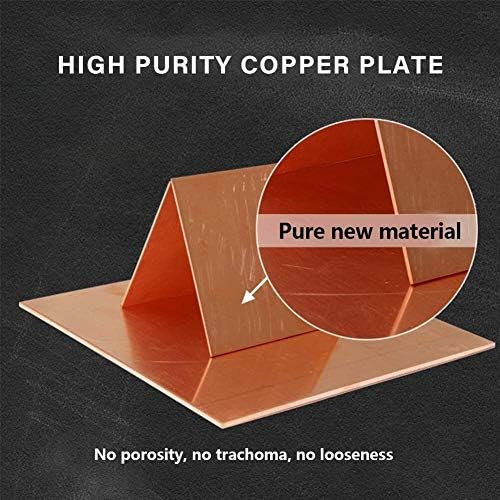 Syzhiwujia metal alumínio de cobre folha de cobre Metal 99,9% Cu Placa de papel alumínio Cu Placa