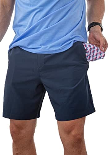 Burlebo Men's Tays shorts - bolsos impressos