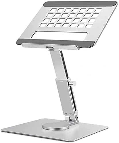 MHYFC Tablet Stand Desk Riser 360 Rotação altura de vários ângulos laptop comprimido dobrável ajustável