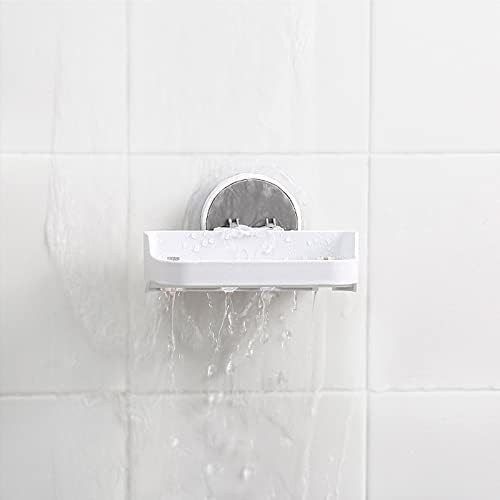 Happylily Soap Solder para chuveiro, sabão montado na parede, recipiente de economia de barra