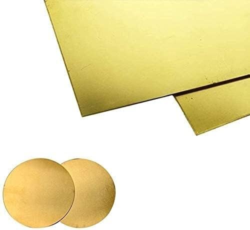 Sogudio Plate Brass Pura Folha de cobre pura Folha de cobre Metal Metal Brass Cu Metal Placa de