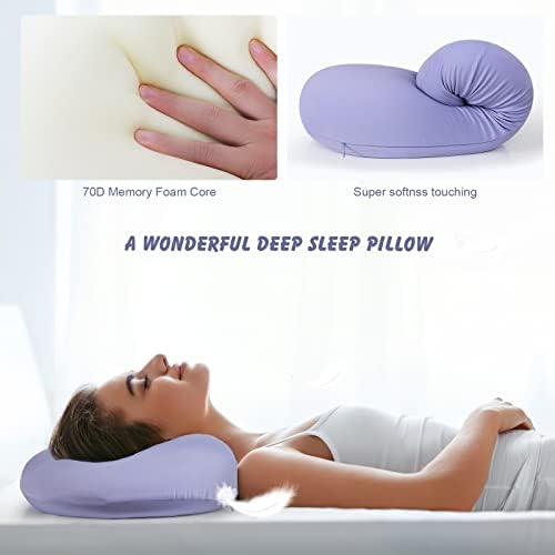 Almofada de sono profundo com espuma de memória com travesseiro de resfriamento super macio - travesseiro
