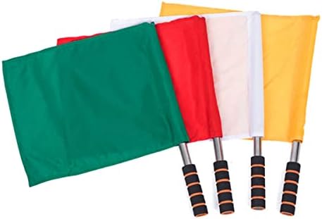 Bandeira vermelha Besportble 4pcs FOAM DIFERENTE DO CAMPO DE EVENTOS Bandeira: Instruções de Instruções