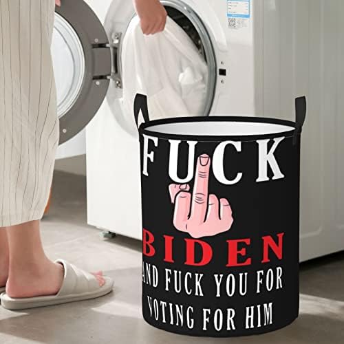 Fu-ck Biden e foda-se por votar nele lavanderia cura