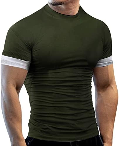 Camisetas de grandes dimensões para homens masculino durante toda a temporada camise