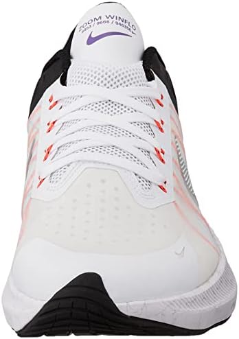 Nike Winflo 8 Sapatos Mens Tamanho 11.5, Cor: Branco/Preto/Crimson