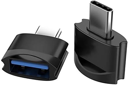 Adaptador masculino USB C feminino para USB compatível com o seu Samsung SM-T866N LTE 5G para OTG com carregador Tipo C. Use com dispositivos de expansão como teclado, mouse, zip, gamepad, sincronização, mais