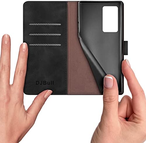 DJBULL SAMSUNG Galaxy Note 20 Caixa Ultra Wallet com 【Blocking RFID】 titular do cartão de crédito,