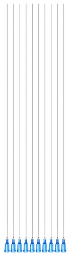 10 pacote de bloqueio de ponta rombuda A agulha de dispensação em sua opção de medidor e comprimento são agulhas