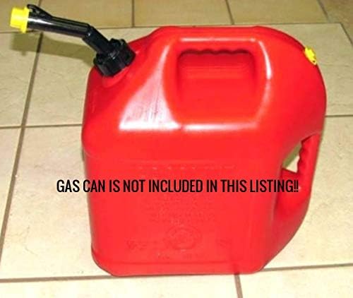 3 - O Sr. Yellow Cap Fuel Gas LAg Can Spouts Nozzzles, Rings & 1 Free Vent, Substitui Blitz 900302 900092