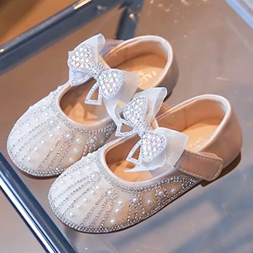 Sapatos infantis crianças sapatos de couro pequenos solas macias moda garotinha sapatos de princesa sapatos