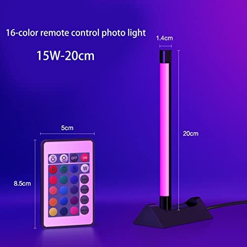 Awcnilacav handheld Light Wand para fotografia Vídeo Usb Power Remote Control Atmosfera Selfie