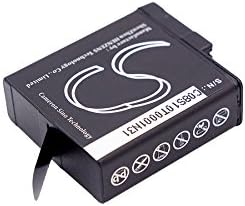 Cameron Sino New Replacement Battery Fit for GoPro 601-10197-00, AABAT-001, AABAT-001-AS, ASST1, CHDHX-501,