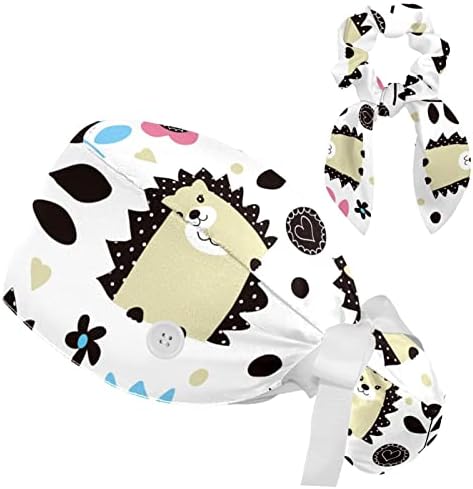 Guindastes japoneses Banta de trabalho de flor com botões, chapéu de esfoliação longa com cabelo arco -arco de cavalo rabo de cavalo