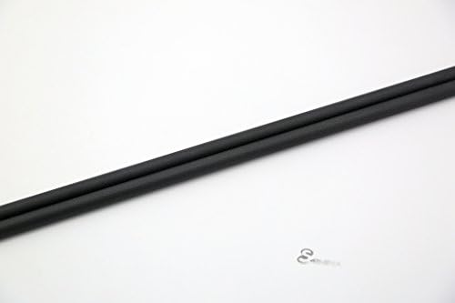 Shina 3k Roll embrulhado em 12 mm Tubo de fibra de carbono 11mm x 12 mm x 500 mm Matt para RC Quad