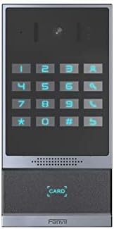 FANVIL I64 Telefone da porta de vídeo com iluminação Teclado numérico Poe Suporte