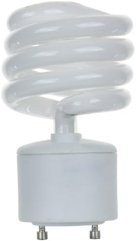 Lâmpada CFL de economia de energia doméstica padrão, 23 watts, base GU24, 27k - branco quente,