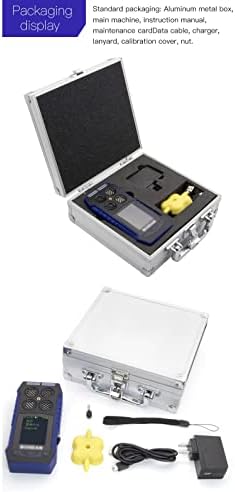 Chunyu Portable 4 em 1 Detector de gás Quatro métodos Connectar três prova com o detector de dados