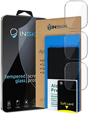 Protetor de tela de vidro temperado Inskin, projetado para Apple Watch Ultra 49mm [2022] - 3 pacote.
