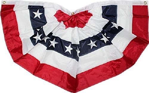 2x4 2'x4 'ft costurado bordado nylon EUA EUA American Commercial Fan Band Banner Bunting