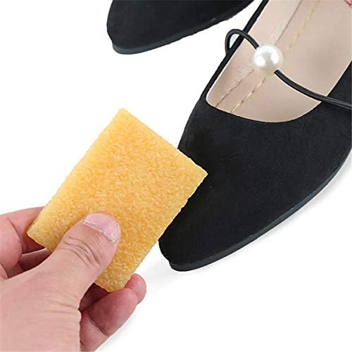 Cozylkx 2pcs Folha de borracha natural Acessórios de couro feitos para sapatos de couro Limpeza de superfície