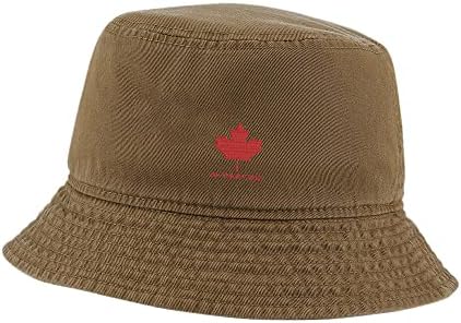 Chapéu de balde para homens Mulheres na equipe EH Canadá bordou Chapéus de algodão lavado de