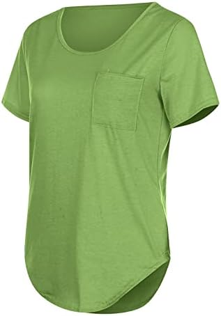 Uikmnh Mulheres longas camisetas t de manga curta T camisetas femininas camisetas camisetas de verão camisa