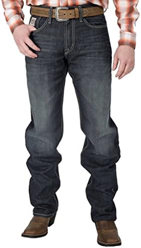 Cinch Jeans Western Jeans Mens White Label Low Dark Wash MB92834019