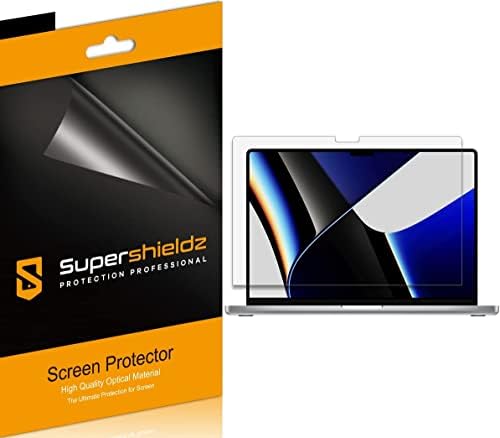 Supershieldz projetado para novo MacBook Pro 16 polegadas [M2 Pro / M2 Max / M1 Pro / M1 Max Protector, Alta