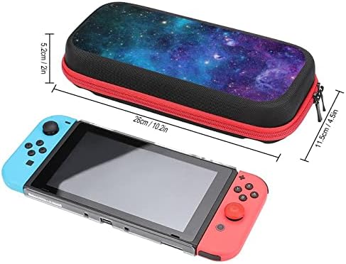 Caixa de transporte de galáxia espacial para sacola de impressão compatível com a caixa de armazenamento Nintendo