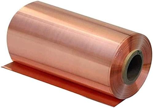 Yiwango 99,9% de cobre puro Placa de folha de metal de alumínio T2 Alta pureza Rolo de folha de metal,