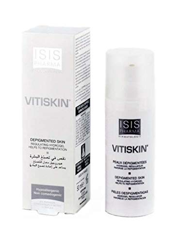 ISIS Pharma Vitiskina Regulando a despigmentação 50ml Vitiligo Vitiliginous Skin Treatment Beauty Skin