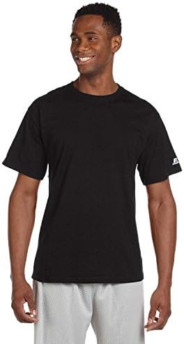 Camisetas de algodão masculinas de Russell Athletic