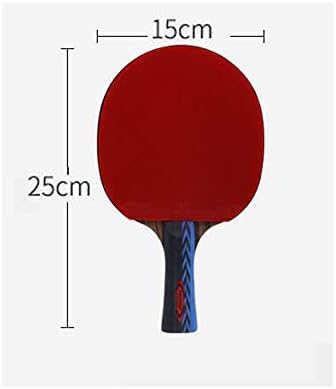 Sshhi 5-Star Ping Pong Racket, pingue-pongue intermediário, desgaste unissex / como mostrado