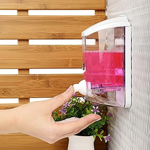Dispensador de sabão montado para uso em casa e comercial, shampoo e dispensador de condicionador para parede