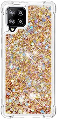 Capa de capa de telefone Caixa de glitter compatível com Samsung Galaxy A42 5G Case compatível com mulheres meninas