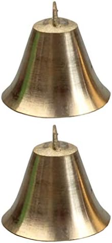 Xmas Bells 2pcs Vintage Bronze Jingle Bells Mini Sinos de Artesanato para Decoração de Xmas Acessórios Diy Project