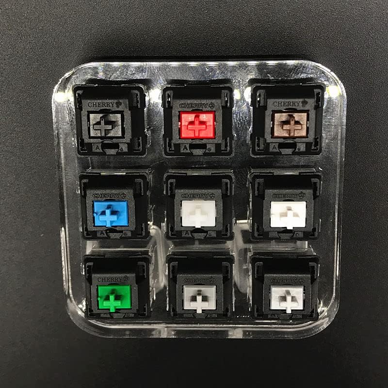 Eixo do teclado mecânico Testador de interruptor mx 3 pinos preto vermelho marrom azul verde leite branco vermelho