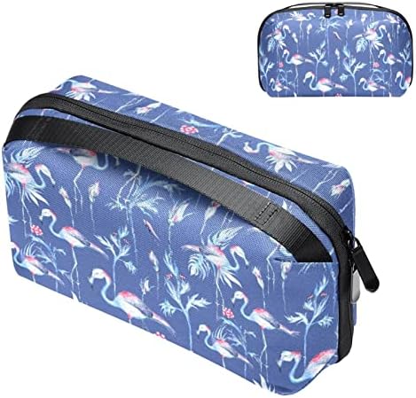 Bolsa de bolsas portáteis de organizações eletrônicas Bolsa de viagens a cabo de viagens tropicais Flamingo