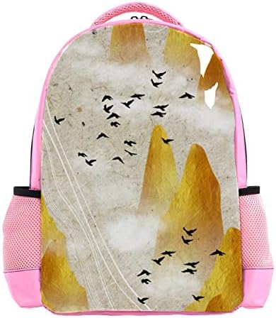 Mochila laptop vbfofbv, mochila elegante de mochila de mochila casual bolsa de ombro para homens, japonês Golden