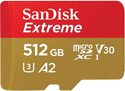 Sandisk Extreme 512 GB Memory Memory Cart