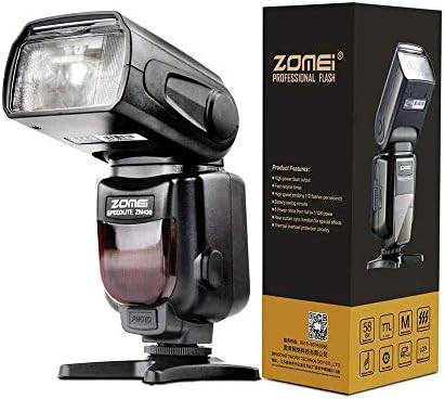 ZOMEI Wireless Mini Flash ZM430 Speedlite para Pentax Canon e Nikon, Flash Hot Shoe, Speedlite, Photo