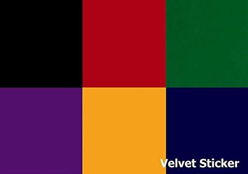Velvet Fabric Backy Back, A4 Sheet, Auto-adesivo, durável e resistente à água, multiuso, ideal para