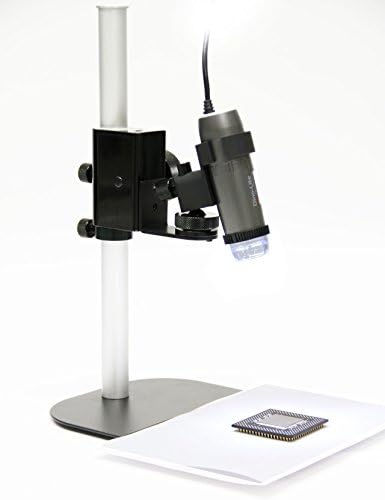 Microscópio Digital USB Dino -Lite AM4815ZTL - 1,3MP, 5x - 140x Magnificação óptica, medição, luz