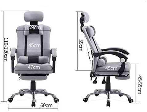 Simplicidade criativa Cadeira de repouso confortável, cadeira de escritório ajustável de encosto alto para